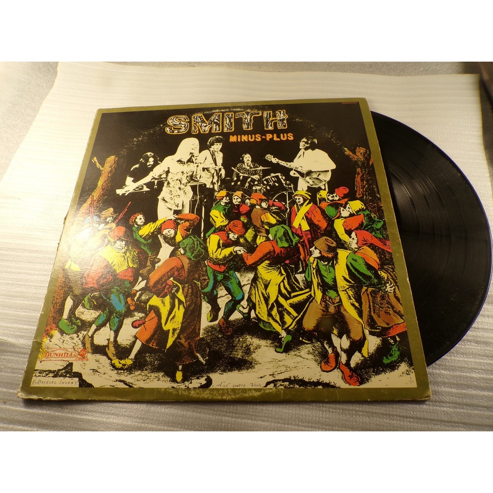 Smith Minus-Plus Vinyl LP Album Dunhill DS-50081 Psychedelic Soul Rock 1970